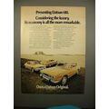 1973 Datsun 610 Hardtop, Sedan & Wagon Car Ad!