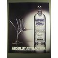 1987 Absolut Vodka Ad - Absolut Attraction