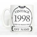 Vintage 1998 Aged To Perfection Mug PERSONALISE...