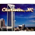 Charlotte North Carolina Fridge Magnet