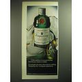 1974 Tanqueray Gin Ad - A fine addition to any penthouse, townhouse, triplex