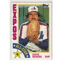1984 Topps baseball card 394 Steve Rogers All-Star