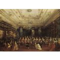 Art postcard The Venetian Gala Concert, by Fran...