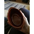 Small Brown Serving Dish