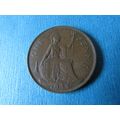 1938 GEORGE VI ONE PENNY FREE POST. (zzebid)