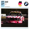 Collectors Club card. Classic Cars. BMW CSL