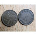 1906a 1 Pfennig Germany Empire Coin