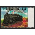 Gambia Santa Fe Mountain Locomotive 1987 MNH SG...