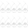 Pawfly 10 Pack Suction Cups with 20 Pieces Adju...