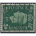 1937 SG462a 1/2d Green Watermark SIDEWAYS Good+...