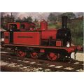 Railway Postcard Hunslet Lady Armaghdale BRIDGN...