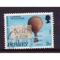 JERSEY 1973 SG 89 BALLOON AND LETTER FINE USED