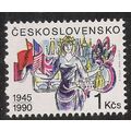 Czechoslovakia Mi 3047: 45th Anniversary of Lib...