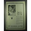 1931 Erie Railroad Ad - Erie 77 is 35 Years Old