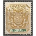 Transvaal 1896 SG223 1/- Ochre & Green Mounted ...