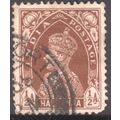 India 1937 - SG 248 - KGV1 ½a brown - used 2