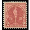 688 2c Battle of Braddock Just Clears MNH M07162