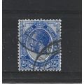 SouthAfrica.SG7 2 1/2d Bright Blue.Fine Used.Au...
