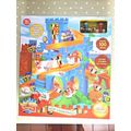 2 Majestic Knights Siege Castle 100 Pc Kids Toy...