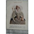 1902 illustration: Queen Elizabeth in dress tha...