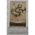 vintage postcard Birthday Greetings - May your ...