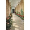 GB postcard c1980's - The Cloisters, Forde Abbe...