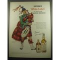 1959 Dewar's Scotch Ad - Traditional Tartan of ...