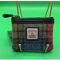 A Rare NWT Small Harris Tweed zip wallet pouch ...