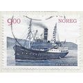 NORWAY 2008 TRANSPORT 100 YEARS SS OSTER SHIP B...