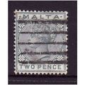MALTA 1885 SG 23 2d GRAY FINE USED #3