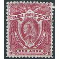 Uganda 1898 SG84 1d Scarlet Mounted Mint ... .