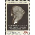 AUSTRALIA, Sir Henry Parkes 1815-1896, brown 19...