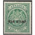 Antigua 1916 SG52 1/2d Green WAR TAX Mounted Mi...