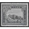 Mi 727: 9 L. 50 blue-grey Restoration of Bessar...