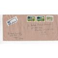 Sri Lanka Negombo to London UK Registered cover...