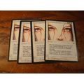 Magic The Gathering, MTG, 4-Cards, 1994, BLOOD ...
