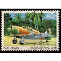 Australia 1980 Aircraft Boomerang 45c Used Stamp .