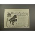 1909 Ivers & Pond Florentine Small Grand Piano Ad!