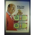 1966 Lay's Potato Chips Ad - Why Two Coupons?