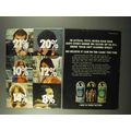 1972 Ultra Ban 5000 Deodorant Ad - Actual Tests