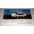 1986 MG Montego Turbo Car Ad - Montego Faster