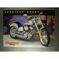 2000 Big Dog Bulldog Motorcycle Ad - Obedient Beast