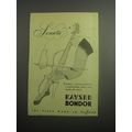 1948 Kayser Bondor Sonata Nylon Stockings Ad - ...
