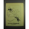 1948 Kayser Bondor Lingerie Ad