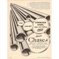 CHASE BRASS COPPER COMPANY 1955 stainless steel...