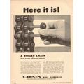 CHAIN BELT COMPANY 1955 Here REX oil field roll...
