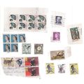 27 x AUSTRALIA stamps on and off paper