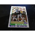 1982 Topps Card # 206 Tony Bernazard Excellent-...