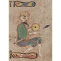 Book Of Kells Warrior With Spear & Shield Luke ...