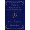Ward 1, Precinct 1: List of Residents 20 Years ...